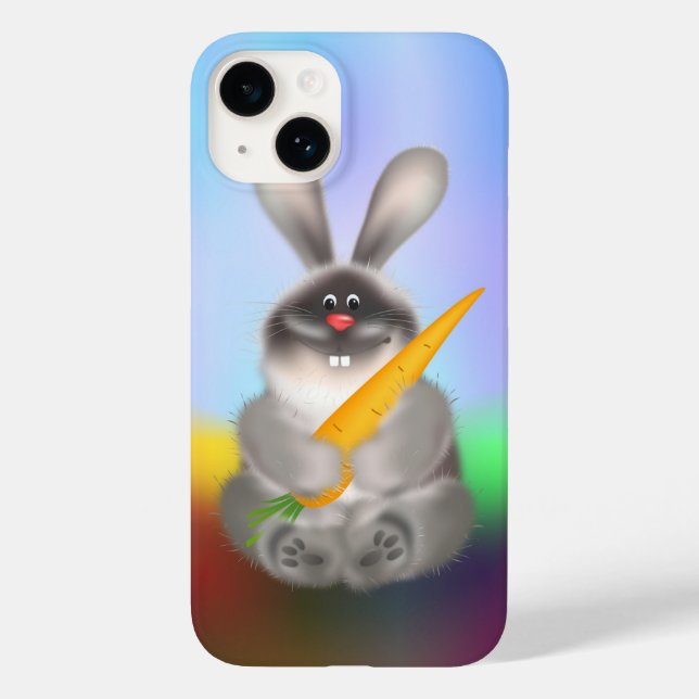 Coques Case-Mate iPhone Lapin avec carotte (Verso)