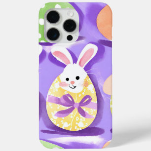 Coque Case-Mate iPhone lapin avec oeufs de pâques