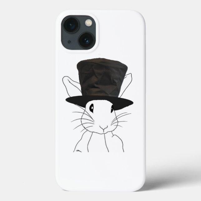 Coques Case-Mate iPhone Lapin Blanc (Verso)