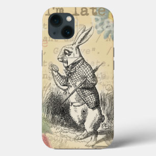 Case-Mate iPhone Case Lapin Blanc Aventures d'Alice au Pays des Merveill