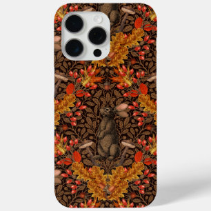 Coque Case-Mate iPhone Lapin d'automne sur brun