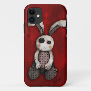 Coque iPhone 11 Lapin de bouton