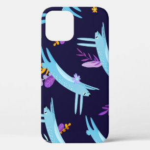 Case-Mate iPhone Case lapin de caricature, motif sans soudure.