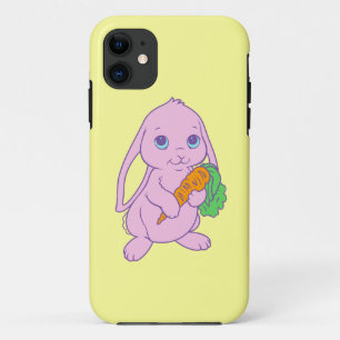 Coques Pour iPhone Lapin de dessin animé mignon kawaii Carotte