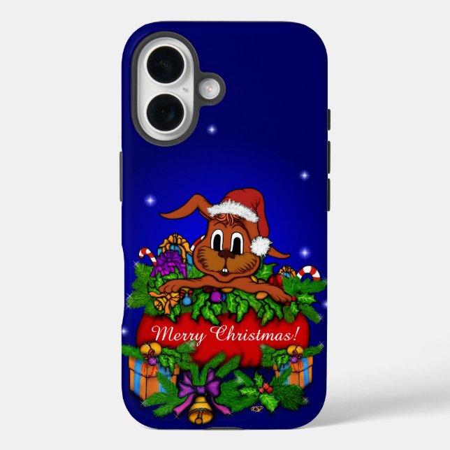 Coques Case-Mate iPhone Lapin de Noël (Verso)