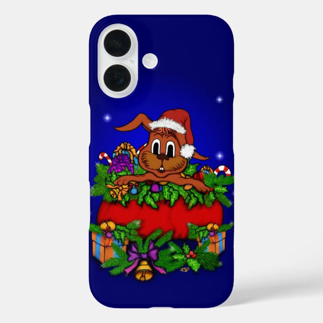 Coques Case-Mate iPhone Lapin de Noël (Verso)