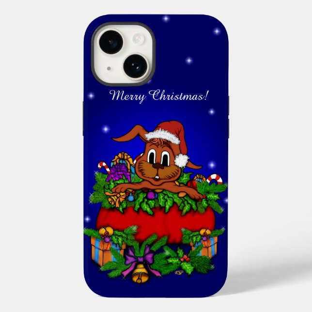 Coques Case-Mate iPhone Lapin de Noël (Verso)