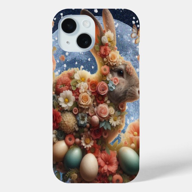 Coques Case-Mate iPhone Lapin de Pâques Blossom  (Verso)