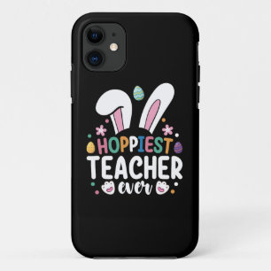 Case-Mate iPhone Case Lapin de Pâques d'école du professeur le plus heur