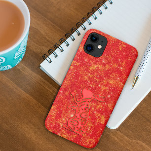 Case-Mate iPhone Case Lapin du zodiaque du Nouvel An lunaire chinois or
