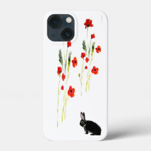 iPhone 13 Mini Case Lapin Lapin Roux Lapin Floral