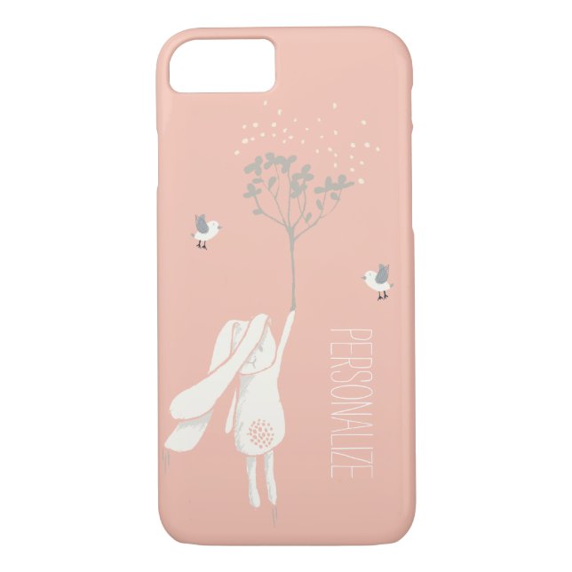 Coques Case-Mate iPhone Lapin moderne sur la brise (Dos)