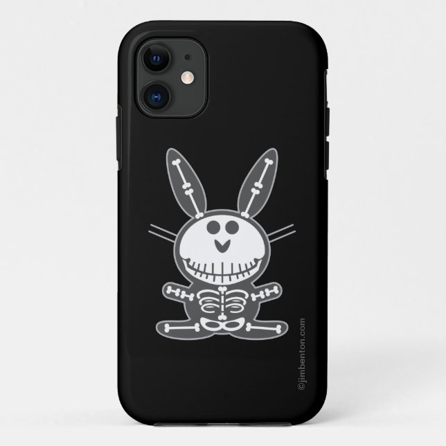 Coques Case-Mate iPhone Lapin squelettique (Dos)