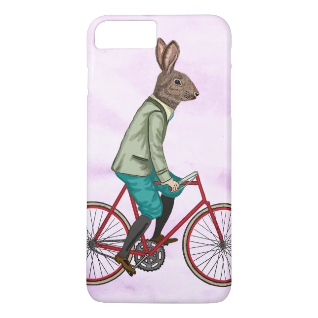 Coques Case-Mate iPhone Lapin Sur Vélo 3 (Dos)