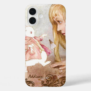 Coques iPhone 16 Plus Lapin Vintage Alice Au Pays Des Merveilles