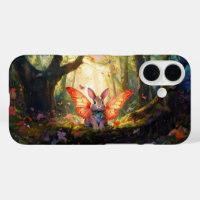 Lapin Whimsical dans une forêt enchantée