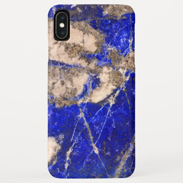 Coques Case-Mate iPhone Lapis Abstrait Lazuli Granite Bleu (Dos)