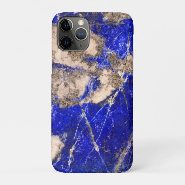 Coques Case-Mate iPhone Lapis Abstrait Lazuli Granite Bleu (Dos)
