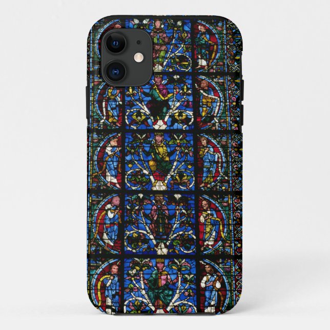 Coques Case-Mate iPhone L'arbre de Jesse, fenêtre en ogive dans le facad (Dos)