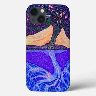 Coques Pour iPhone L'arbre de la réflexion de l'eau de la vie