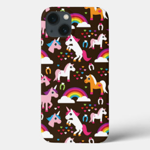 Case-Mate iPhone Case l'arc-en-ciel de licorne badine le cheval