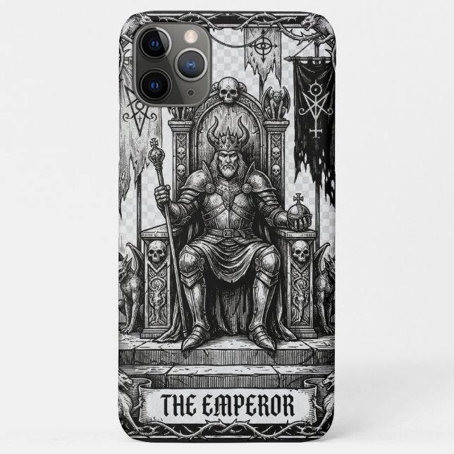 Coques Case-Mate iPhone L'Arcanes Majeur de l'Empereur (Dos)