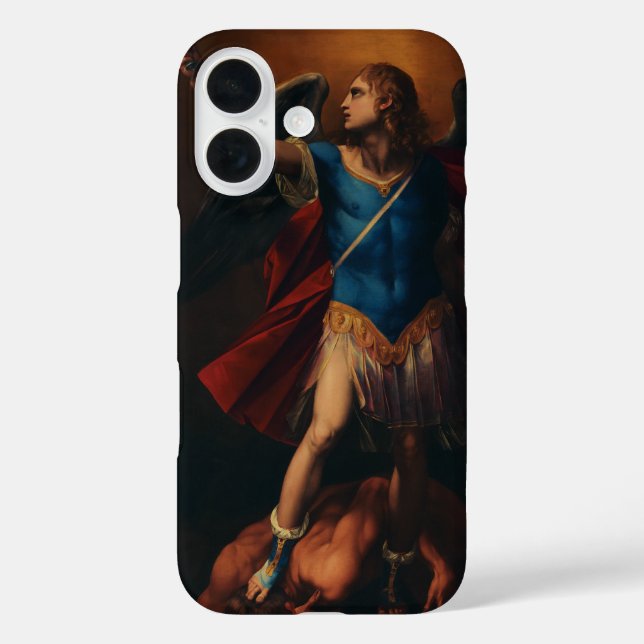 Coques Case-Mate iPhone L'Archange Michel par Cavaliere d'Arpino (Verso)