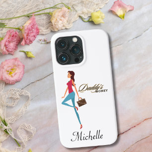 Case-Mate iPhone Case L'argent de papa, jolie et impertinente adolescent