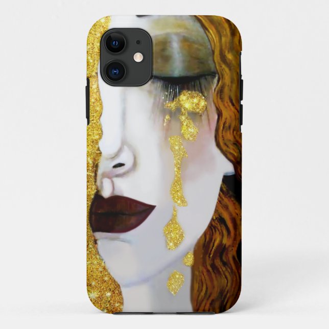 Coques Case-Mate iPhone Larmes d'or, Gustav Klimt (Dos)