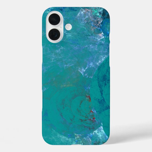 Coques Case-Mate iPhone L'art Abstrait de Coral Reef (Verso)