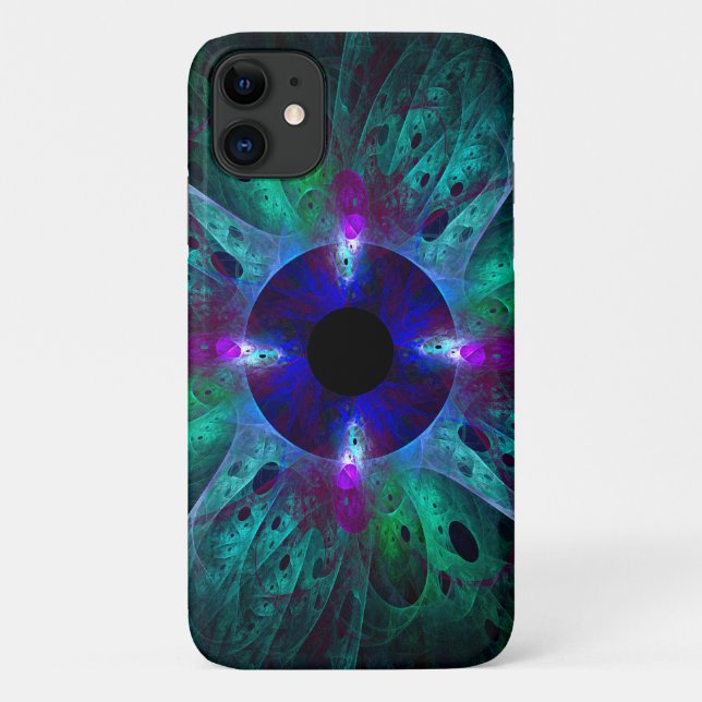 Coques Case-Mate iPhone L'art Abstrait des yeux (Dos)