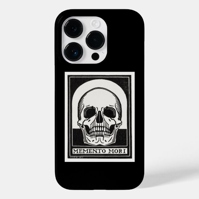 Coques Case-Mate iPhone L'art crânien Memento Mori (Verso)