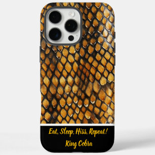 Coque iPhone 16 Pro Max L'art de la nature en motif serpent