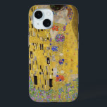 Coque Case-Mate iPhone L'art de la peinture Kiss de Gustav Klimt<br><div class="desc">Le baiser de Gustav Klimt (1907-1908)</div>