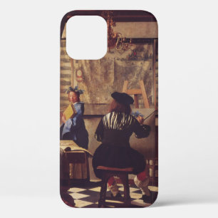 Coque iPhone 12 L'Art de la peinture par Johannes Vermeer