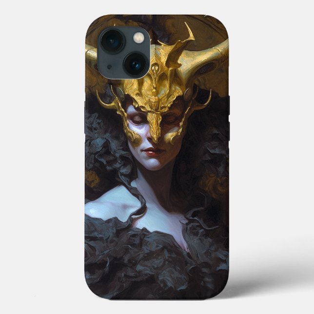Coques Case-Mate iPhone L'art de l'Imaginaire de la reine noire (Verso)