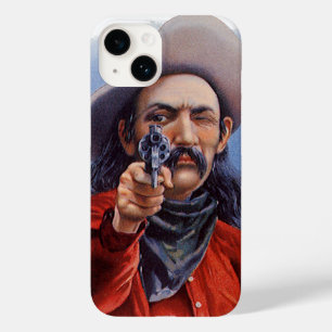 Coque Case-Mate iPhone L'art des étiquettes de cigare vintage, Cowboy att