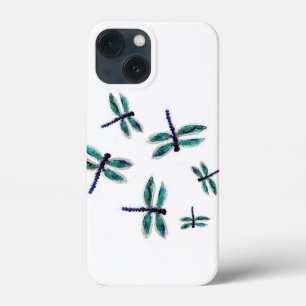 Coques Pour iPhone L'art des libellules turquoise