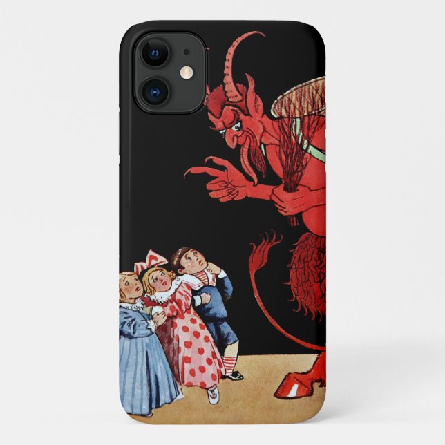 Coques Case-Mate iPhone L'art du diable Déplaisant Krampus (Dos)