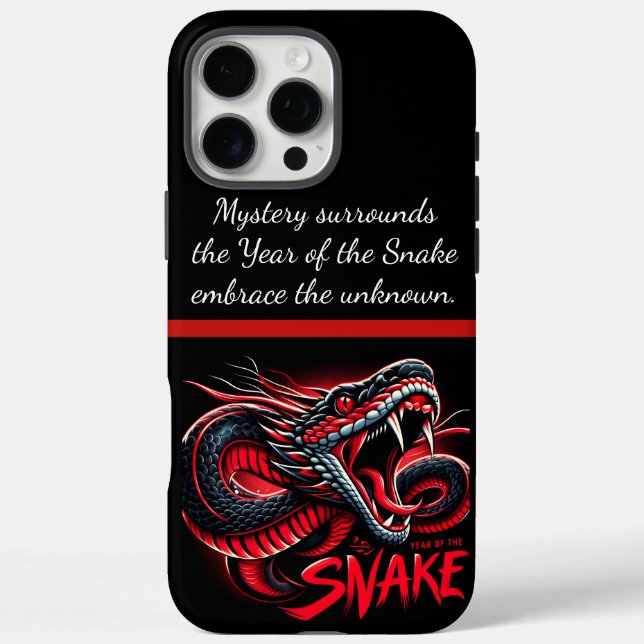 Coques Case-Mate iPhone L'art du dragon pour le Nouvel An chinois 2025 (Verso)