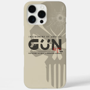 Coque iPhone 16 Pro Max L'art du monogramme de pistolet