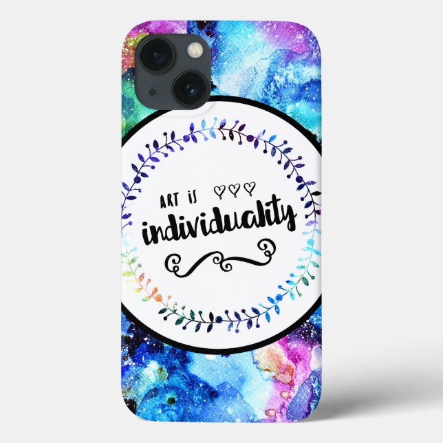 Coques Case-Mate iPhone L'art est l'individualité (Verso)