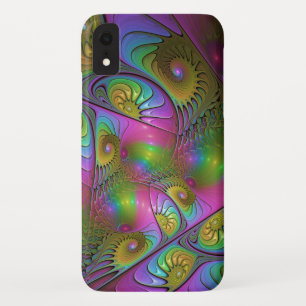 Case-Mate iPhone Case L'Art Fractal Abstrait, Lumineux Et Coloré