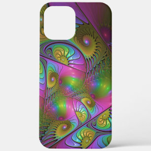 Case-Mate iPhone Case L'art fractal abstrait trippy lumineux coloré