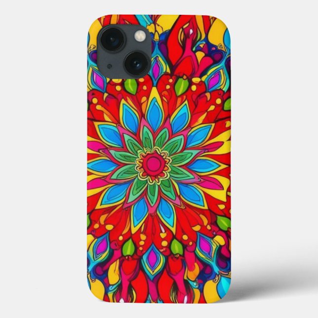 Coques Case-Mate iPhone L'art mandala (Verso)