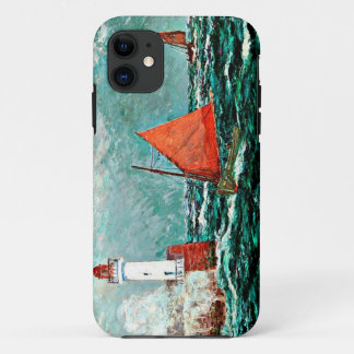 Coque Case-Mate Pour iPhone L'art Maxine Maufra : Retour aux bateaux de pêche