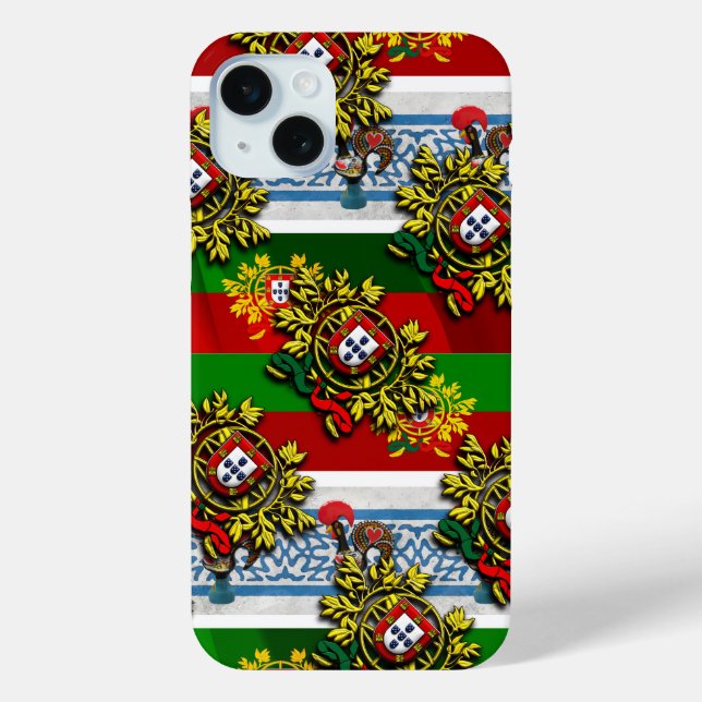 Coques Case-Mate iPhone L'art populaire portugais (Verso)