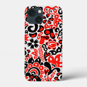 Case-Mate iPhone Case L'art populaire ukrainien motif floral abstact