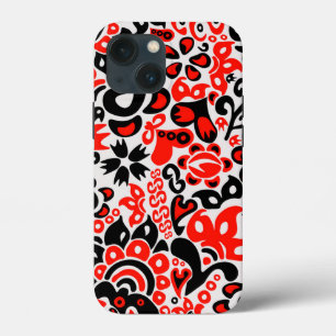 Case-Mate iPhone Case L'art populaire ukrainien motif floral abstact