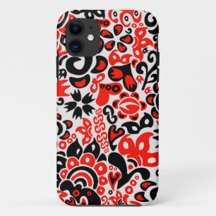 Case-Mate iPhone Case L'art populaire ukrainien motif floral abstact
